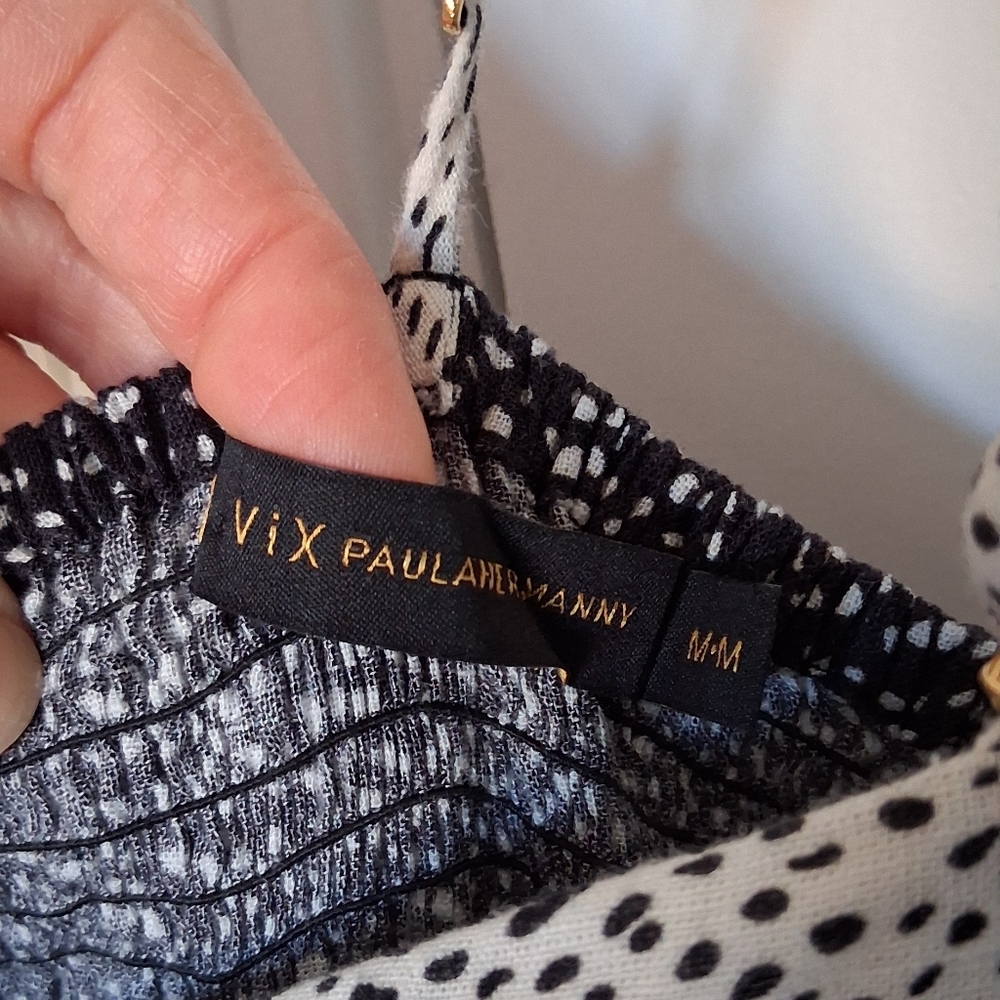 Vix Paula Hermanny Dot Dress - Picture 4 of 5